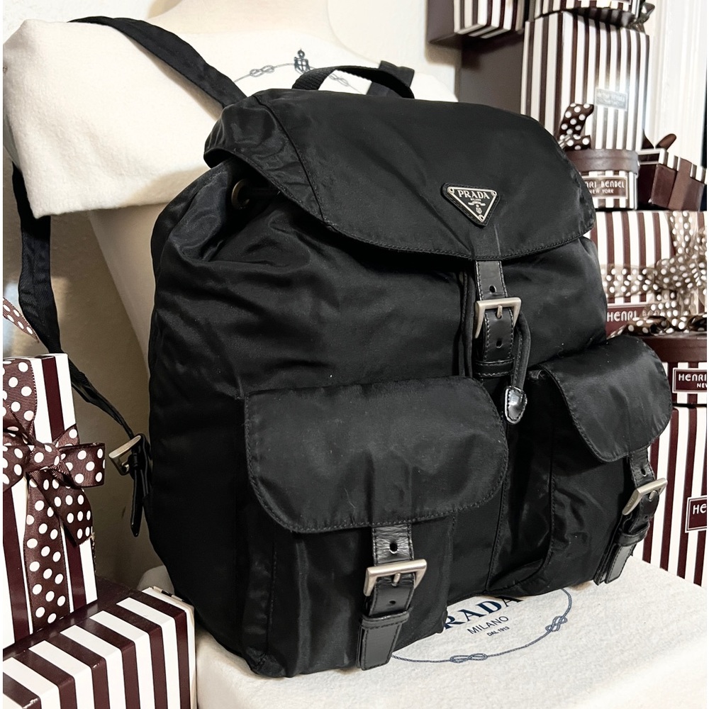 Prada Backpack!Large! - image 3